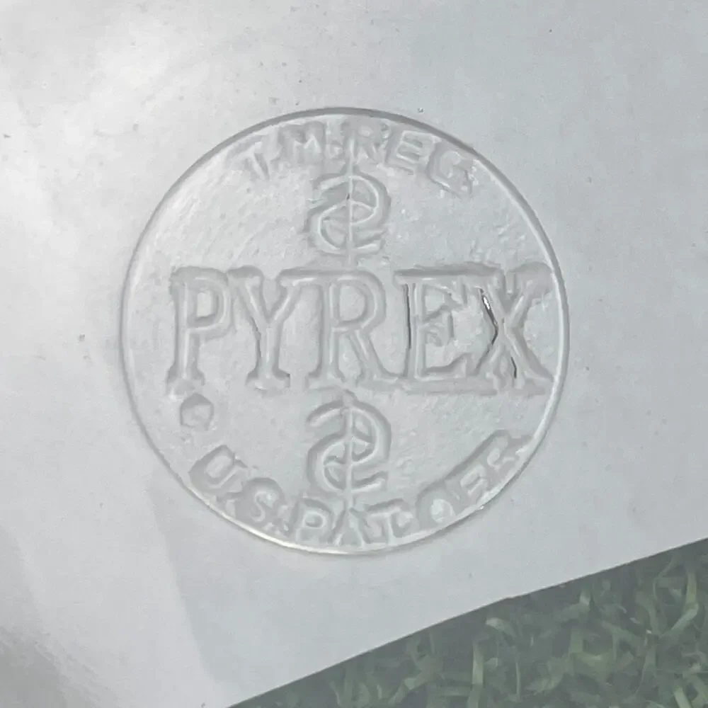 Vintage Pyrex Clear Glass Baking Dish Casserole #633